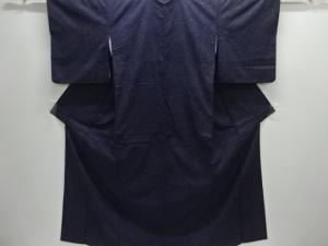 花鳥模様手織り紬着物